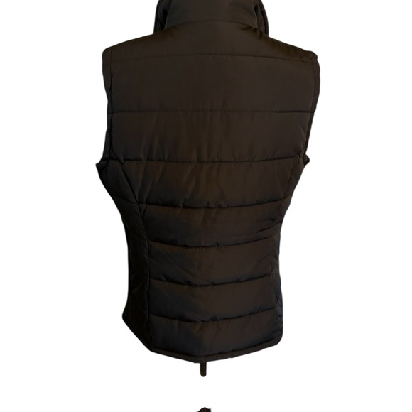 Calvin Klein Women's Black Puffer Vest - Picture 2 of 6